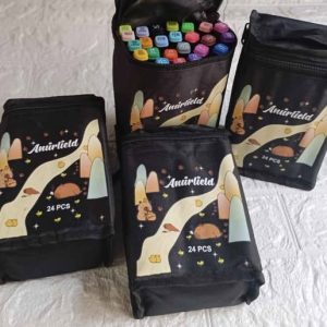 PLUMONES TOUSH DOBLE PUNTA X 24 UND. CAPIBARA